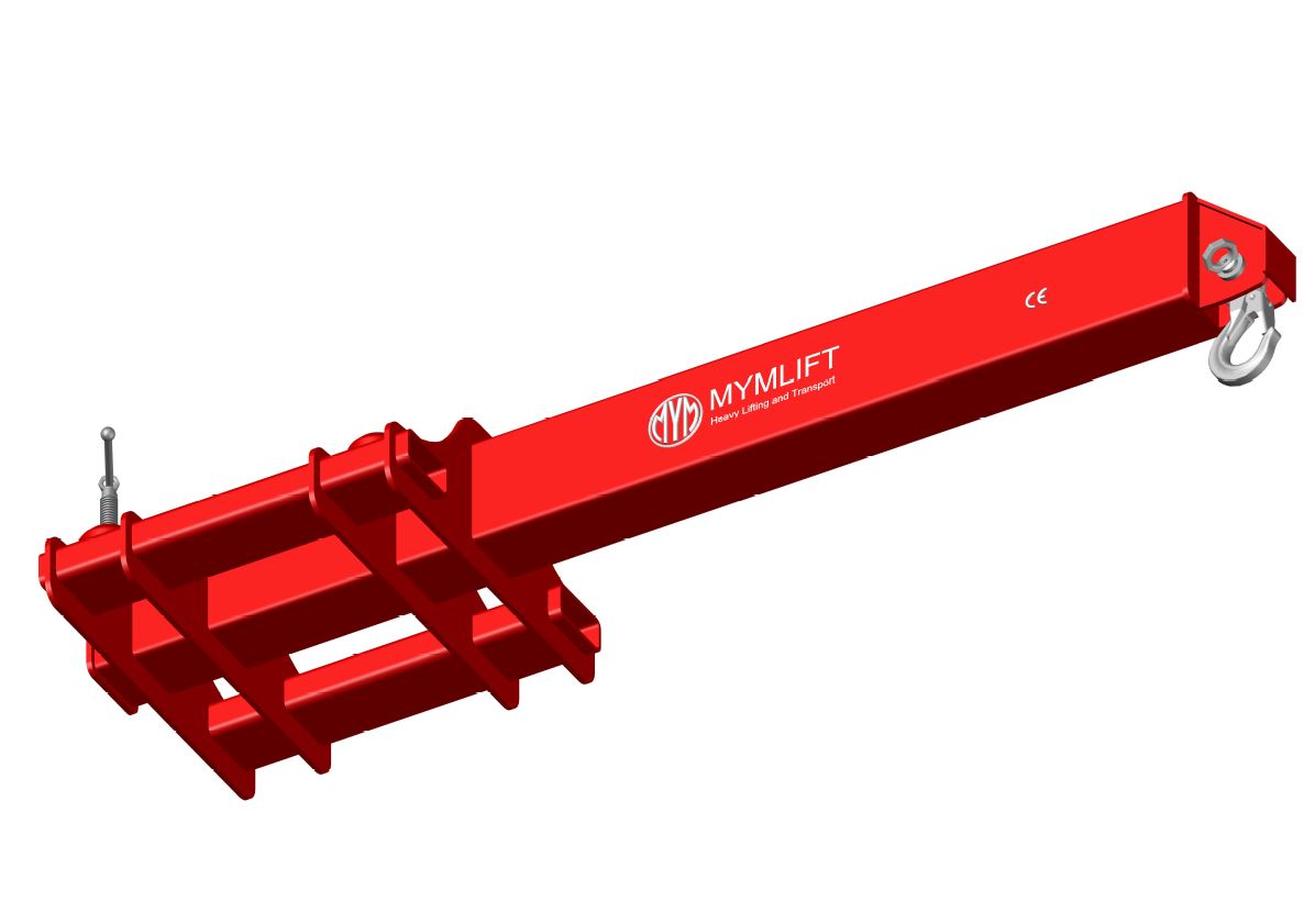 STEADY CRANE ARM FOR FORKLIFT