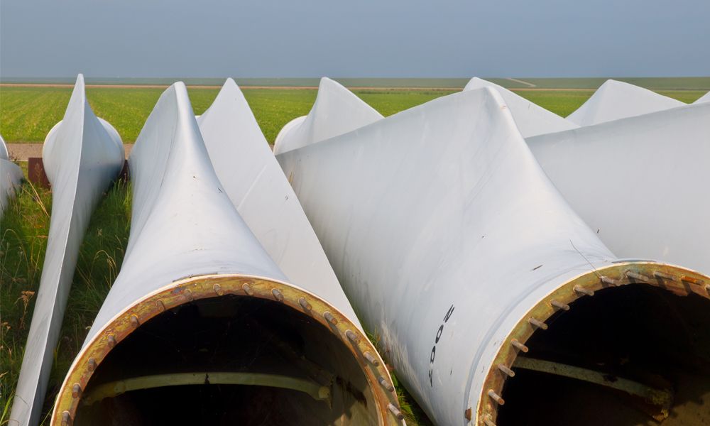 Wind power plant projects