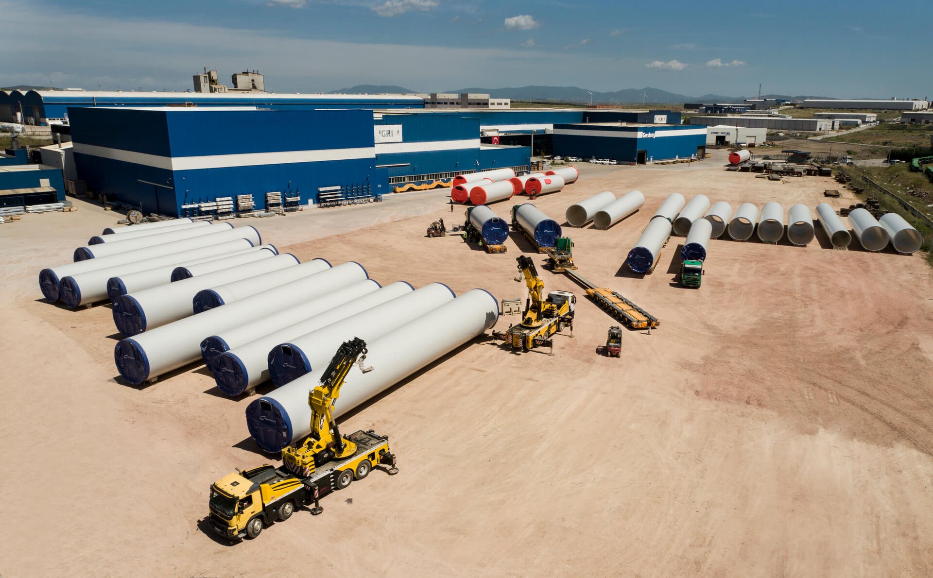 Tower manufacturing facilities