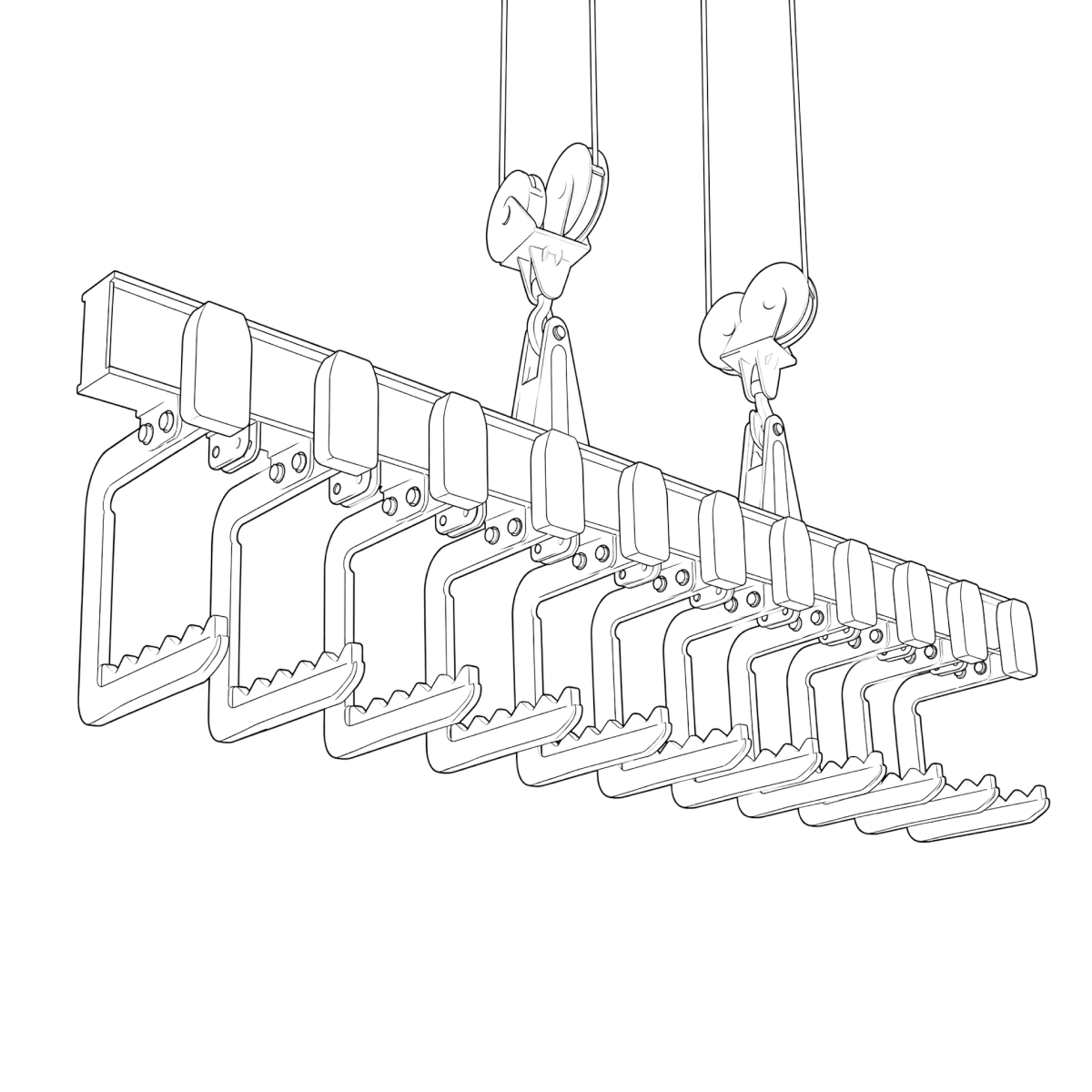C-hook Bloom Holder